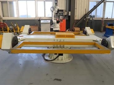محددات وضع الروتاري كوكا بمحرك المحور السابع مجهز بحمولة مصنفة من KUKA Robot 500 كجم