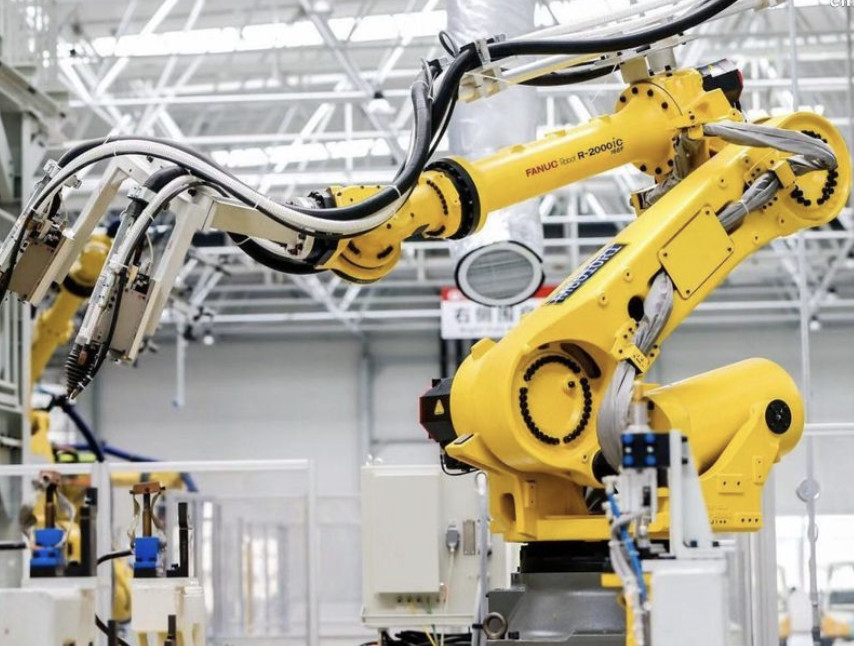ذراع روبوت Fanuc 165F Gradot الصناعي مع ذراع طويل للغاية يبلغ حمولة 2655 مم 165 كجم