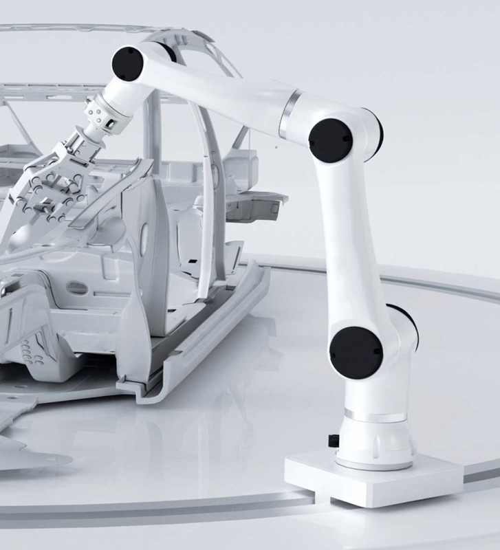Cobot 6 Axis Collaborative Robot Arm التلقائي اختيار ومكان تجميع اللحام الشد