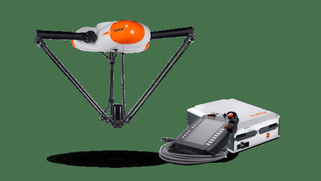 أنظمة ذراع الروبوت Kuka شديدة التحمل لروبوتات KR DELTA في مناولة العبوات 7 ذراع Dof