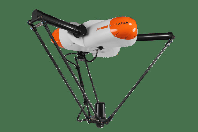 أنظمة ذراع الروبوت Kuka شديدة التحمل لروبوتات KR DELTA في مناولة العبوات 7 ذراع Dof
