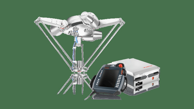 الجملة Kuka Robot Arm للأحمال الثقيلة الرفع KR DELTA'S 4 Axis Robot Arm 4 Dof