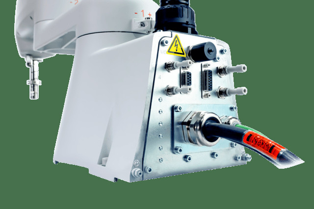 4 Dof Robotic Arm Kuka Robot Arm للبحث في التعامل مع قطع العمل الصغيرة المدمجة KR SCARA
