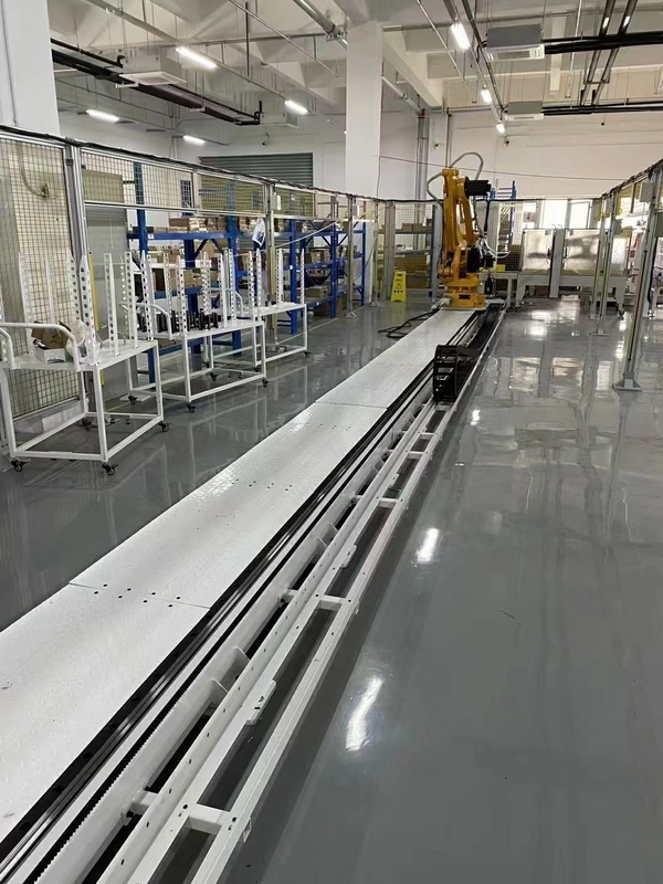 Yaskawa Robot Linear Rail الموردون 2500 كجم تحميل دليل السكك الحديدية واقية عالية لظروف التلوث