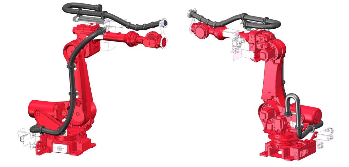 ABB 6640 Robot Dress Package أطول عمر لخط أنابيب لحام واحد إلى ستة محاور