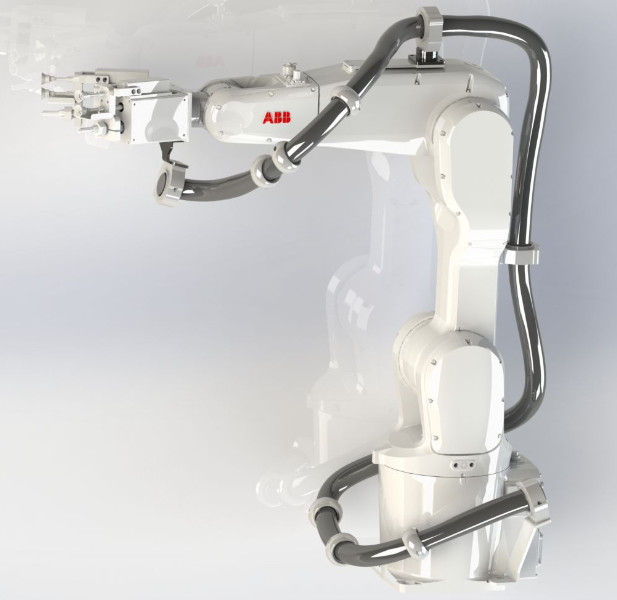 ABB 6640 Robot Dress Package أطول عمر لخط أنابيب لحام واحد إلى ستة محاور