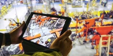ستة محاور أب روبوت نحت تشكيل روبوت IRB 8700 هو منصات نقالة لحام مصانع السيارات