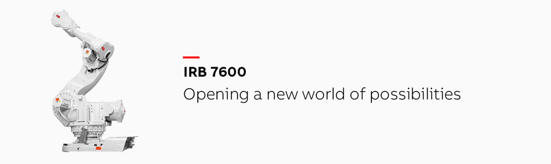 رش ذراع روبوت متعدد أب للحام الكربون الصلب تحميل 650 كجم IRB 7600