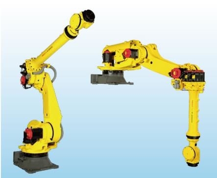 ذراع Fanuc الروبوتية لبرمجة طويلة للتركيب المرتفع التراص لحام البقعة