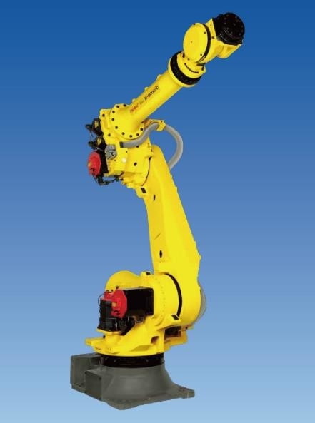 ذراع Fanuc الروبوتية لبرمجة طويلة للتركيب المرتفع التراص لحام البقعة
