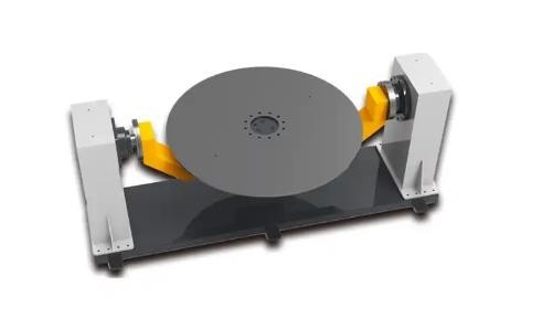 Biaxial Abb Welding Robot Positioner Turntable 1200x1200 380v 50-60hz محور تحميل 100-1000kg