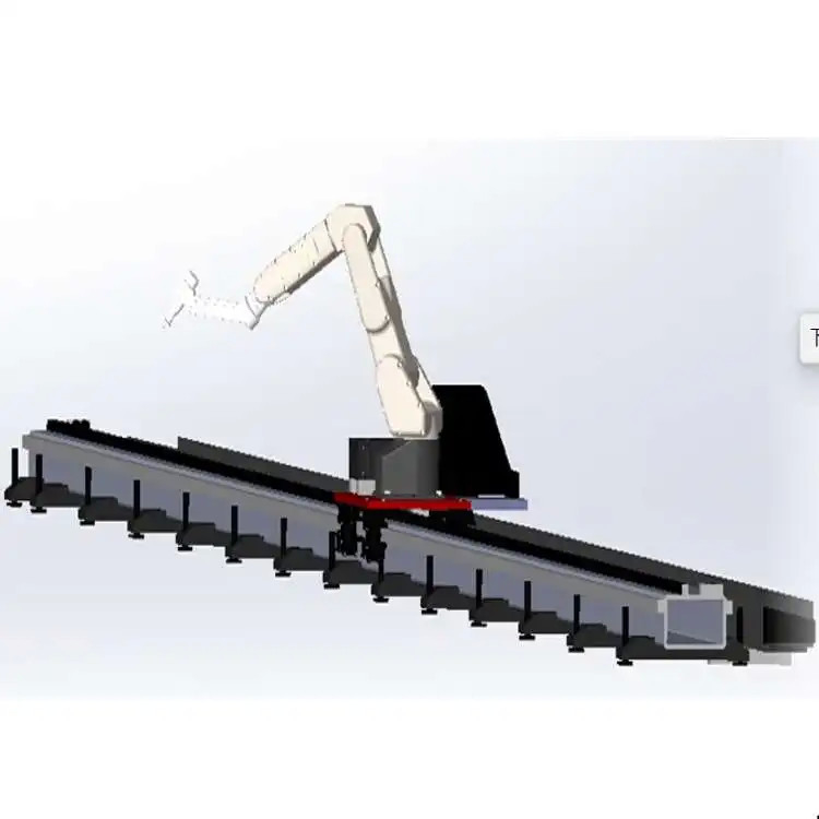 حديد مرشد خطي الصين GBS-01-W500 الحمولة المفيدة 500kg لحركات الروبوتات الصناعية كحديد مرشد