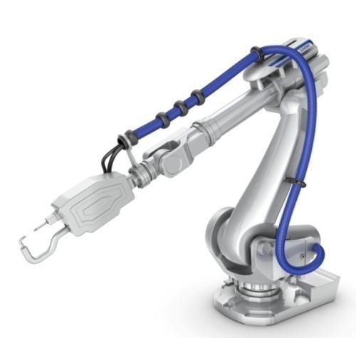 حزمة ملابس الروبوتات النيلونية / المعدنية / المطاطية للروبوتات هيوندا / ABB / FANUC / KUKA
